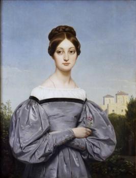 賀拉斯 貝內特 Portrait de Louise Vernet